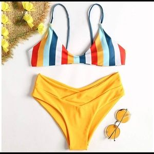 Colorful swim suit